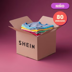Caja sorpresa Shein para niños, 80 unidades – Productos nuevos