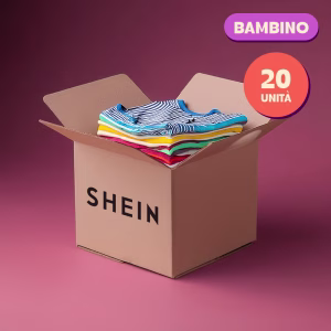Mystery Box Shein Bambino 20 unità – Prodotti Nuovi